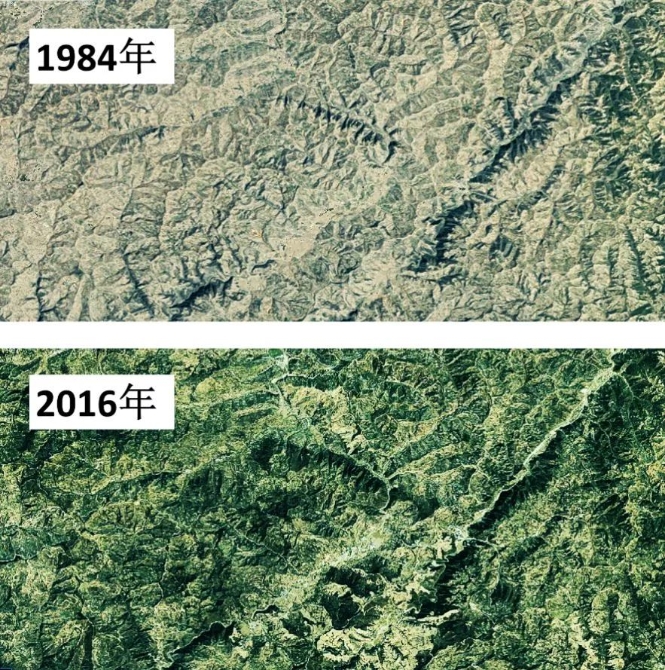圍觀 | 中國是怎樣拯救地球的？衛(wèi)星遙感影像告訴你！