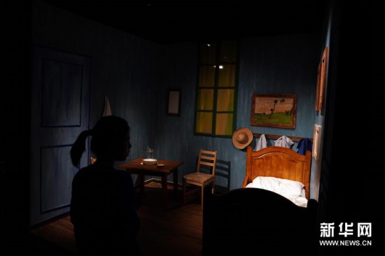 梵高藝術(shù)沉浸式體驗(yàn)在國(guó)博開幕 (文化)(3)梵高藝術(shù)沉浸式體驗(yàn)在國(guó)博開幕