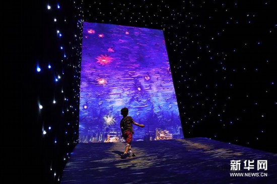 梵高藝術(shù)沉浸式體驗(yàn)在國(guó)博開幕 (文化)(1)梵高藝術(shù)沉浸式體驗(yàn)在國(guó)博開幕