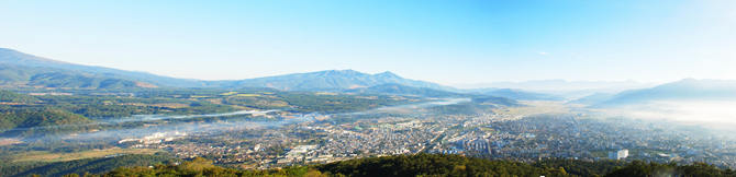 騰沖城全景 宣傳部提供 騰沖城全景 宣傳部提供