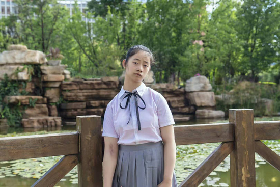 自強不息的杜鑫波。昆明第十中學供圖