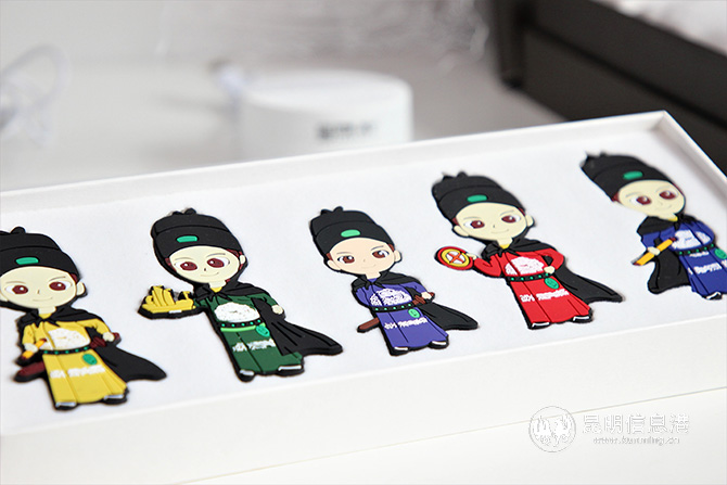 鄭和IP形象文創(chuàng)產(chǎn)品-。記者薛江濤攝