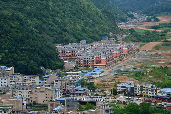 圖為新興社區(qū)集中安置點 田琦 攝