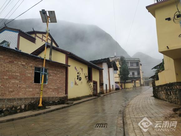 西疇縣村容村貌已煥然一新。姬祥虎 攝