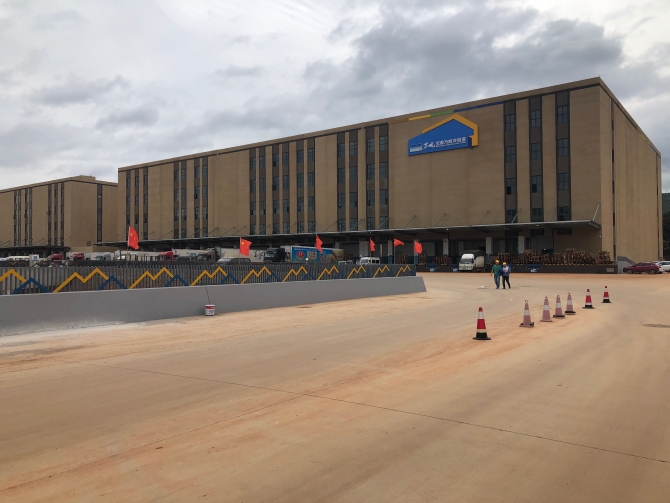 今年2月份投入使用的2座冷庫(kù)