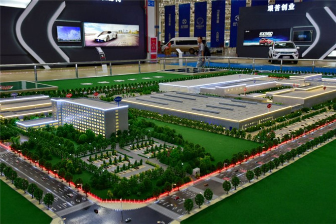 北汽項(xiàng)目規(guī)劃沙盤