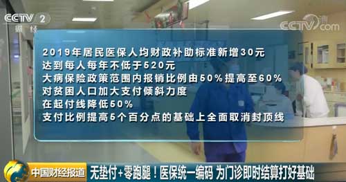 無(wú)墊付+零跑腿！醫(yī)保統(tǒng)一編碼 為門(mén)診即時(shí)結(jié)算打好基礎(chǔ)