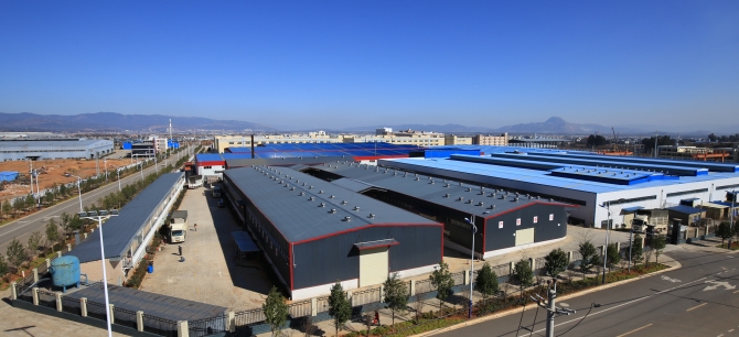 嵩明楊林經(jīng)濟(jì)技術(shù)開(kāi)發(fā)區(qū)一角