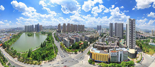 安寧城市全景 安寧城市全景