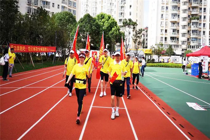 比賽中。五華區(qū)衛(wèi)生健康局供圖