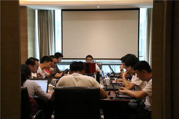 比賽現(xiàn)場 記者甘凌菲攝