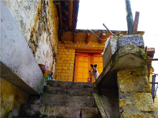 阿者科村一景。記者江楓 攝