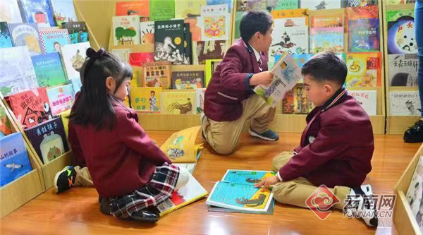 加油少兒圖書館。加油傳媒供圖