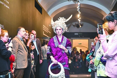 中國“非遺”作品驚艷莫斯科 中國“非遺”作品驚艷莫斯科