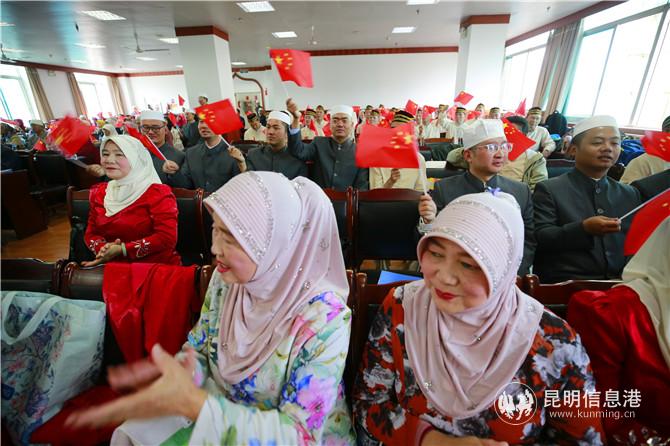 文藝匯演現(xiàn)場(chǎng)。記者孟祝斌攝