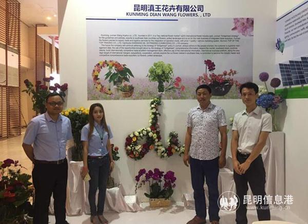 4 昆明滇王花卉有限公司參加國內(nèi)外各類花卉展。_副本