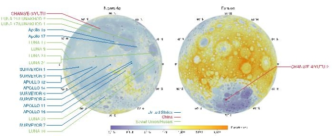 嫦娥四號新成果！再現(xiàn)月背著陸軌跡 精準(zhǔn)定位著陸位置