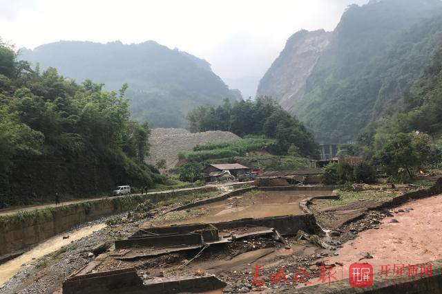 昭通鹽津縣突發(fā)山洪災(zāi)害