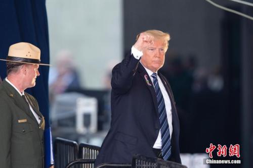 資料圖：美國總統(tǒng)特朗普