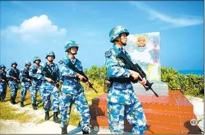 這個(gè)國慶，中國軍人的身影一直在路上