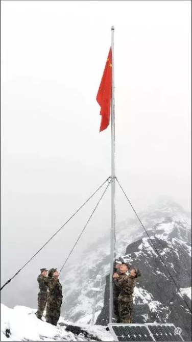 這個(gè)國慶，中國軍人的身影一直在路上