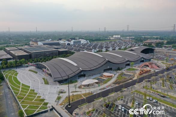 互聯(lián)網(wǎng)之光博覽會(huì)啟用了新展館——互聯(lián)網(wǎng)之光博覽中心(桐鄉(xiāng)市委宣傳部供圖)