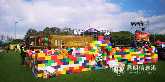 養(yǎng)生谷內(nèi)的兒童娛樂設(shè)施