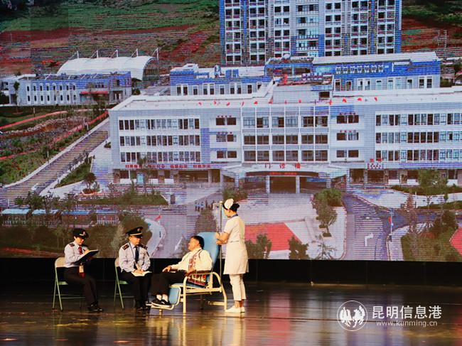 圖四 演練特點(diǎn)之一：突出以人民為中心。記者莊園_攝