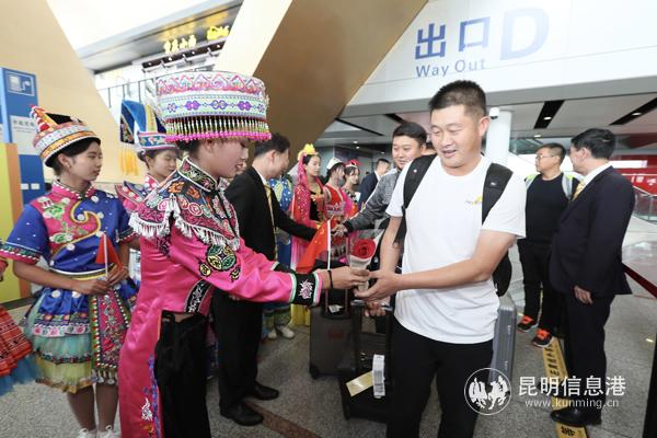 宣講團抵昆。供圖