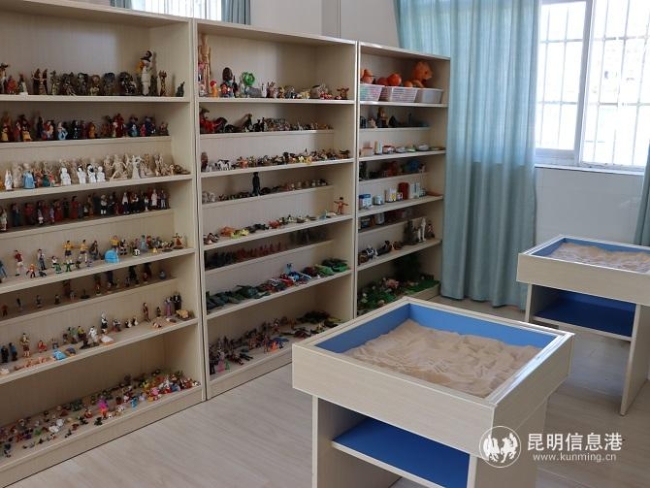 七 心理咨詢室沙盤游戲治療區(qū)域