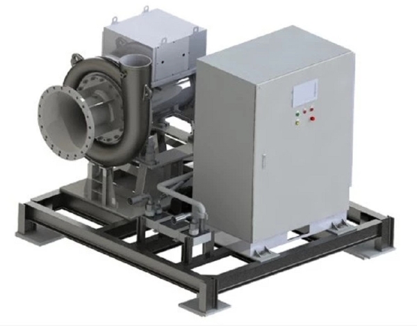 磁懸浮透平真空泵(圖片由受訪者提供) 磁懸浮透平真空泵(圖片由受訪者提供)