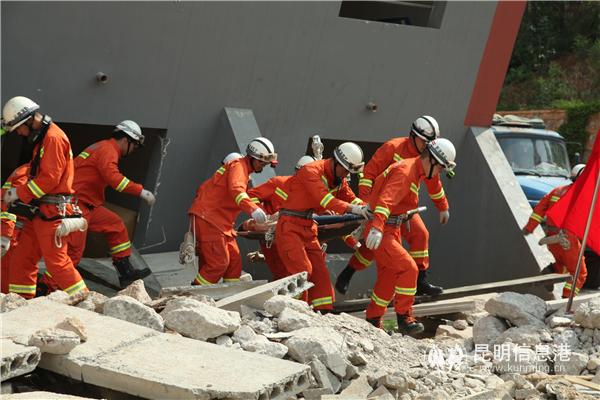 地震救援演練。供圖2