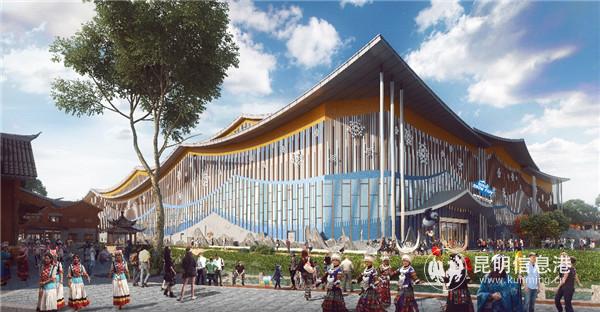 昆明融創(chuàng)文旅城海世界效果圖