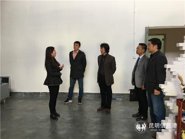 調(diào)研組走訪園區(qū)入駐企業(yè)