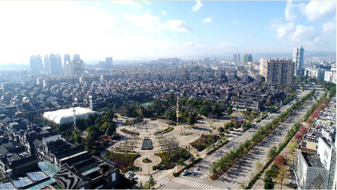 嵩明縣城一角(1)