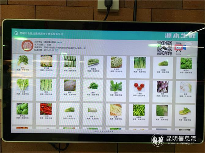 肉菜追溯流通體系。