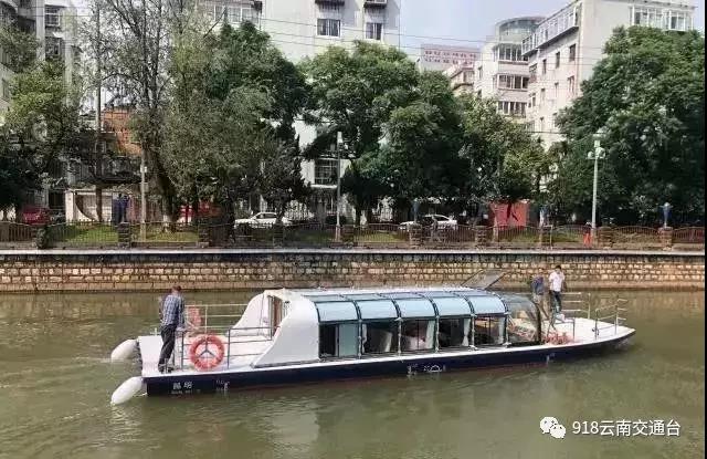 航線公布！盤(pán)龍江2艘運(yùn)營(yíng)船到位：一艘27座鋼船，一艘16座木船，近期投用4.jpg