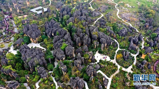 （環(huán)境）（1）云南：黑石箐石林生態(tài)美
