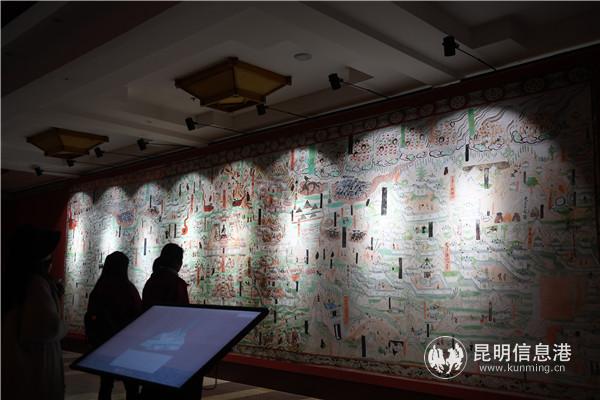 敦煌壁畫(huà)藝術(shù)精品展12月6日正式開(kāi)展。