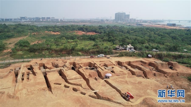 （圖文互動）（1）江西南昌發(fā)現(xiàn)罕見大型六朝墓群