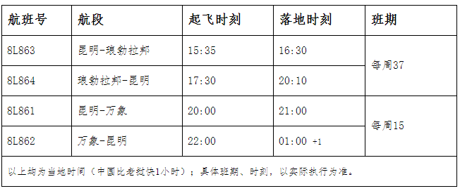 航班信息 航班信息