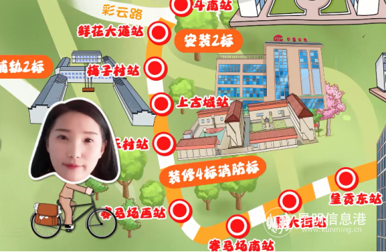 作品《舌尖上的4號線》截圖 作品《舌尖上的4號線》截圖