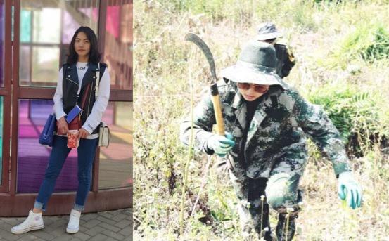 云南3名90后姑娘與大象“談判”