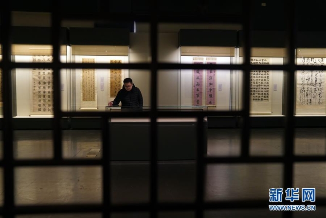 (文化)(6)國博舉辦中國古代書畫展