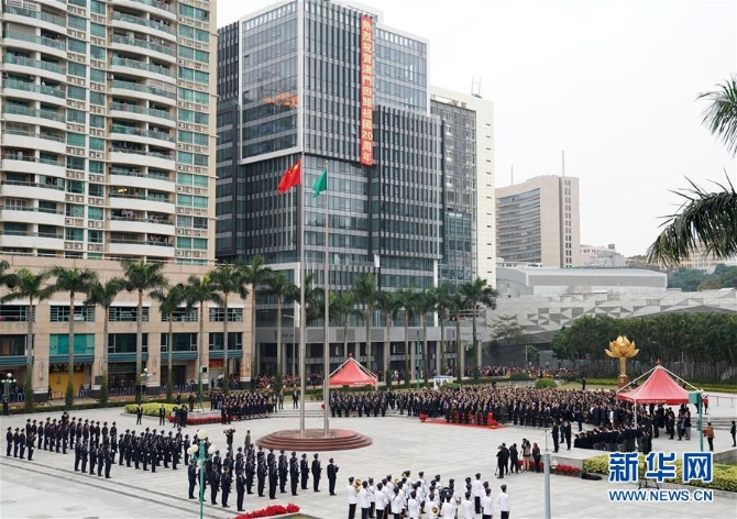 （澳門回歸20周年·新華全媒頭條·圖文互動(dòng)）（5）盛世濠江恰如春——習(xí)近平主席視察澳門特別行政區(qū)紀(jì)實(shí)