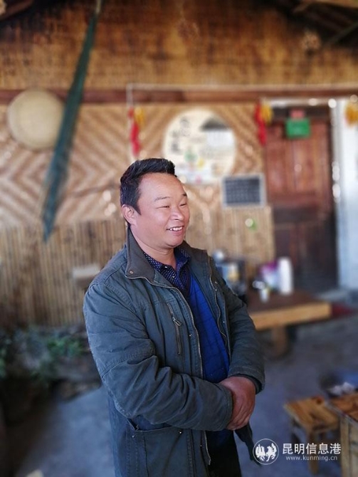 草果園農(nóng)家樂(lè)的老板王戰(zhàn)榮。