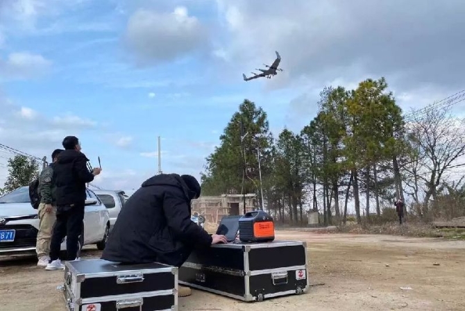 3VS無人機(jī)助力疫情封閉區(qū)域展開空中巡檢