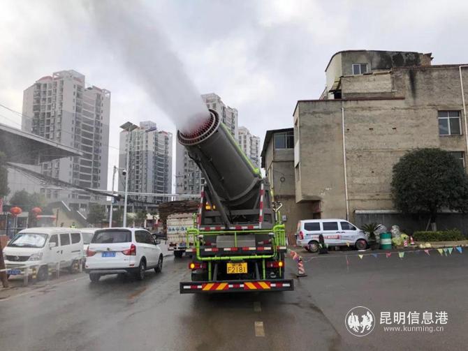 對人流密集點(diǎn)進(jìn)行消殺工作