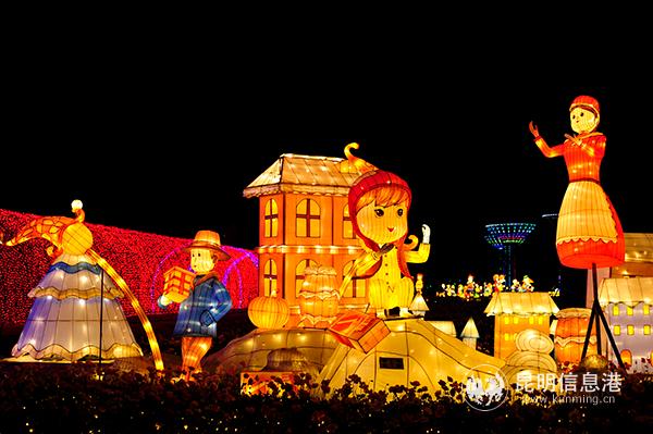 新春燈會(huì)是昆明世博園近幾年打造的一大春節(jié)亮點(diǎn)活動(dòng)。