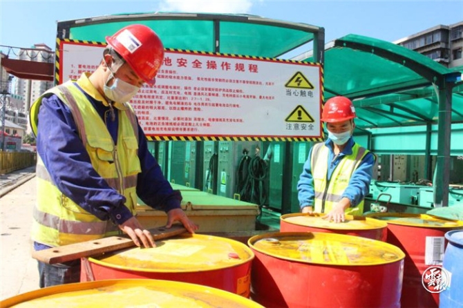 盾構(gòu)掘進(jìn)隊(duì)部分到崗 昆明地鐵五號線土建3標(biāo)即將開工.jpg